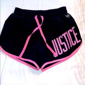 justice sport shorts